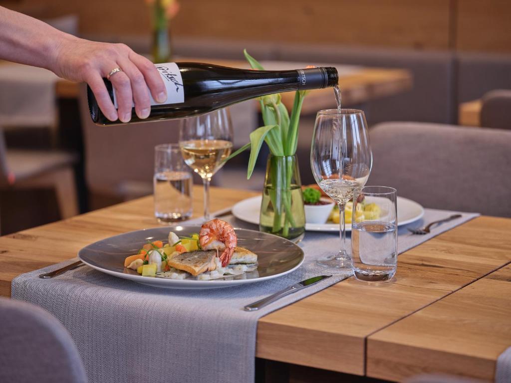 Nápoje v ubytování Gasthof Hotel Jägerwirt