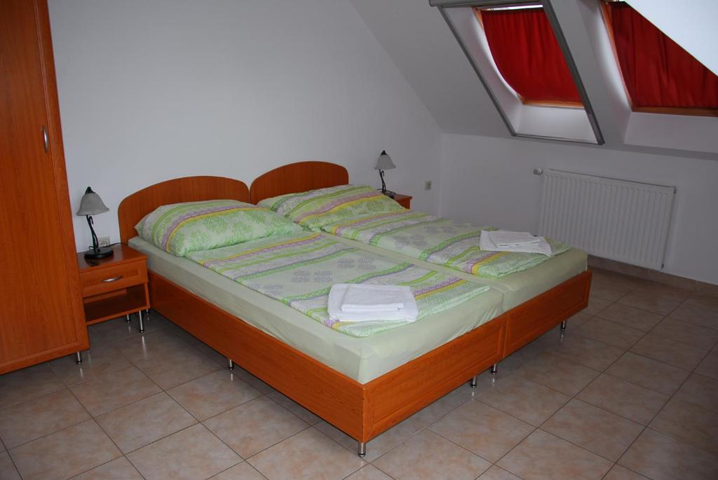 Postel nebo postele na pokoji v ubytování Rider Beach