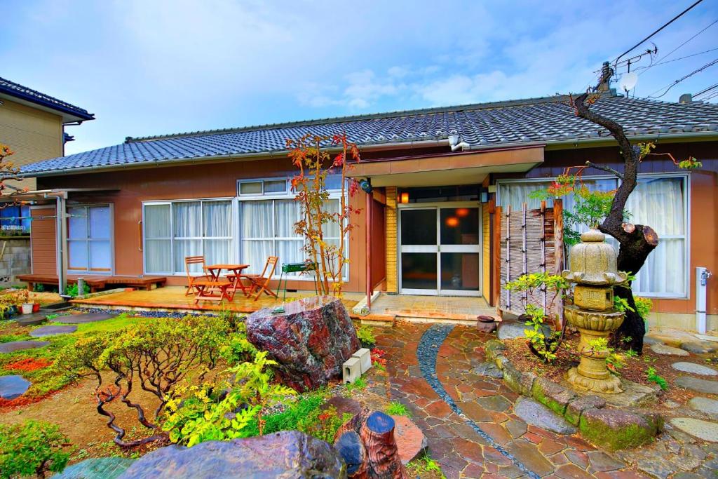 Zahrada ubytování Gunma House