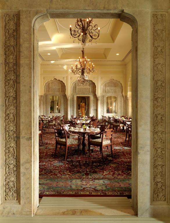Restaurace v ubytování Rambagh Palace