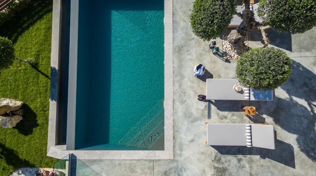 Bazén v ubytování Pasithea Elegant Villa nebo v jeho okolí