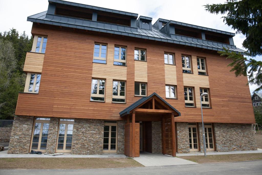 Budova, kde se apartmán nachází