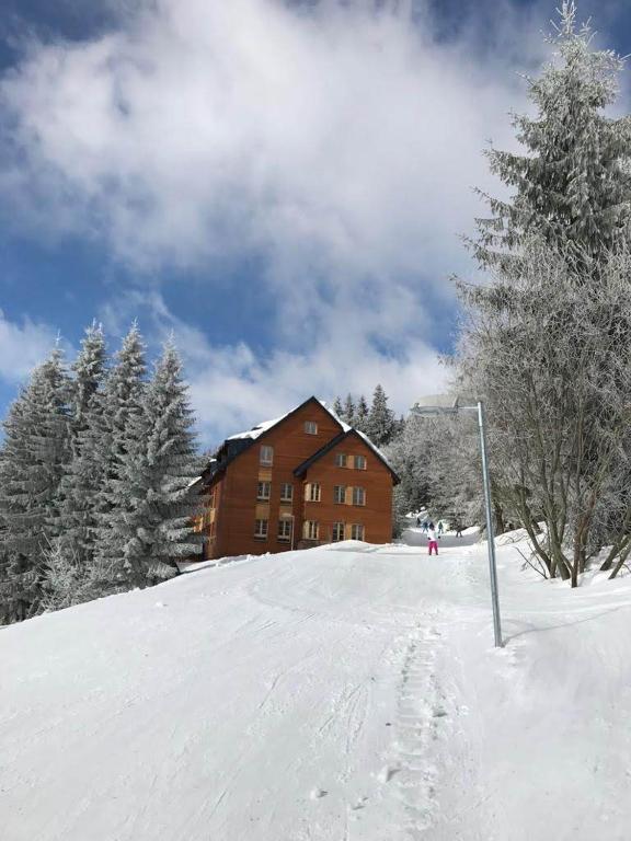 Apartmán Horní Mísečky J4 v zimě