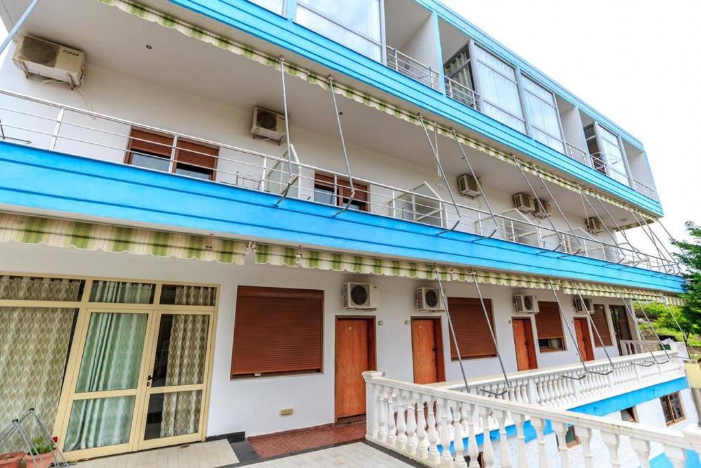 Balkón nebo terasa v ubytování Hotel Aurora