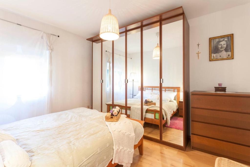 Posteľ alebo postele v izbe v ubytovaní Penthouse SLavija