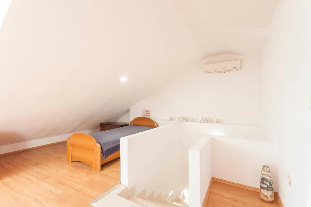 Posteľ alebo postele v izbe v ubytovaní Penthouse SLavija