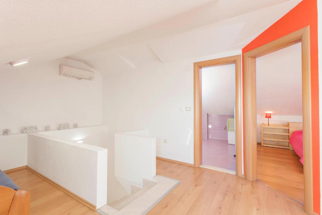 Posteľ alebo postele v izbe v ubytovaní Penthouse SLavija