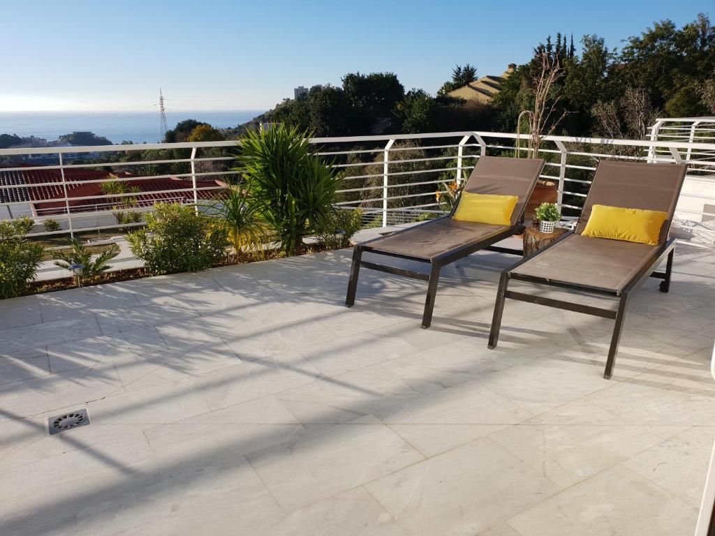 Balkon lub taras w obiekcie PANORAMIC HOME