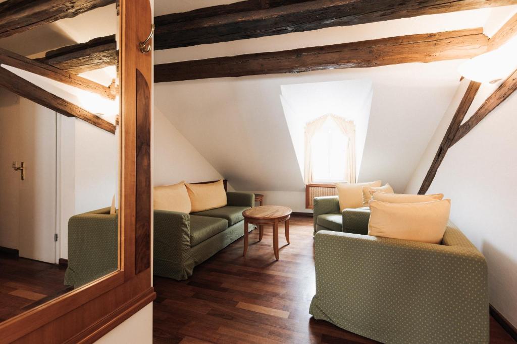 Posezení v ubytování Hotel Weisser Bock