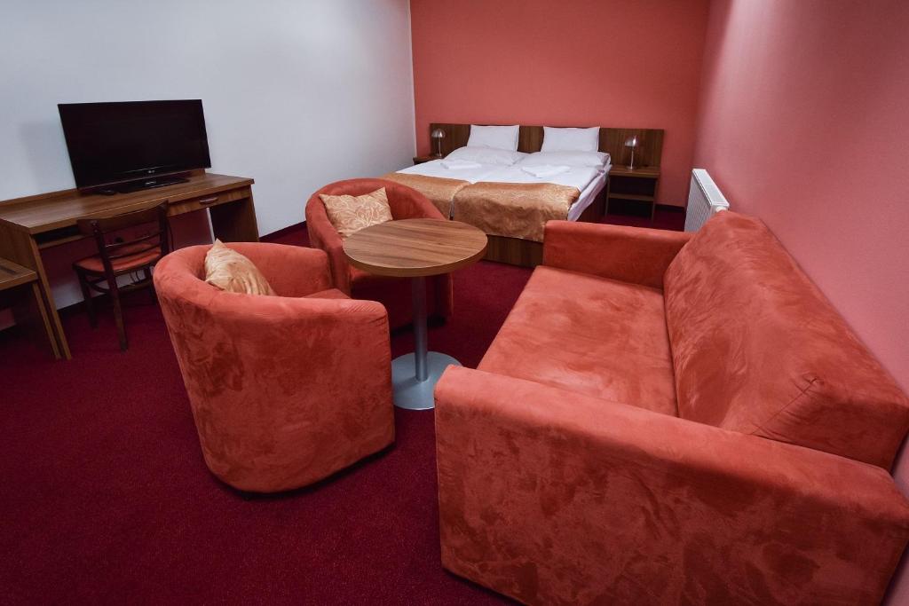Posezení v ubytování Hotel Ryšavý