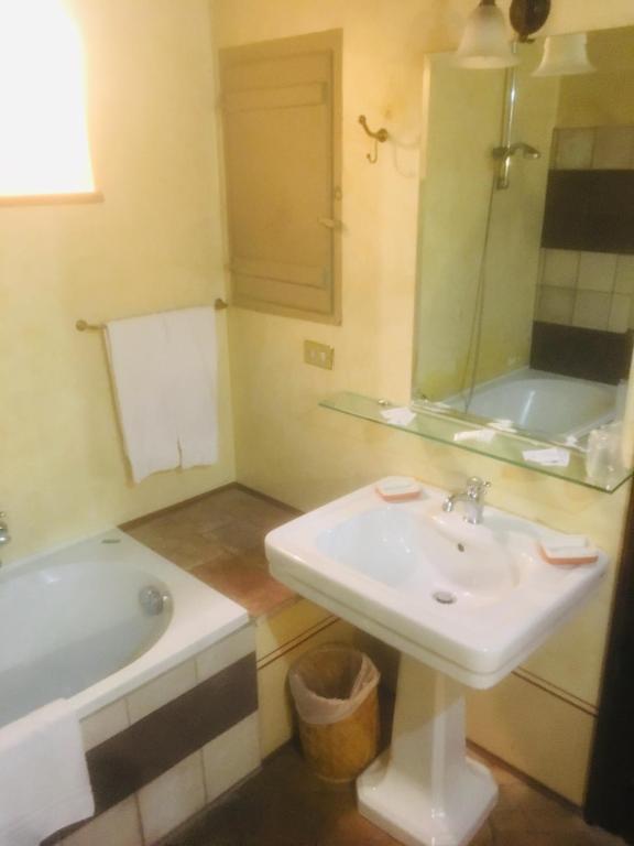 Kúpeľňa v ubytovaní camere della vecchia posta