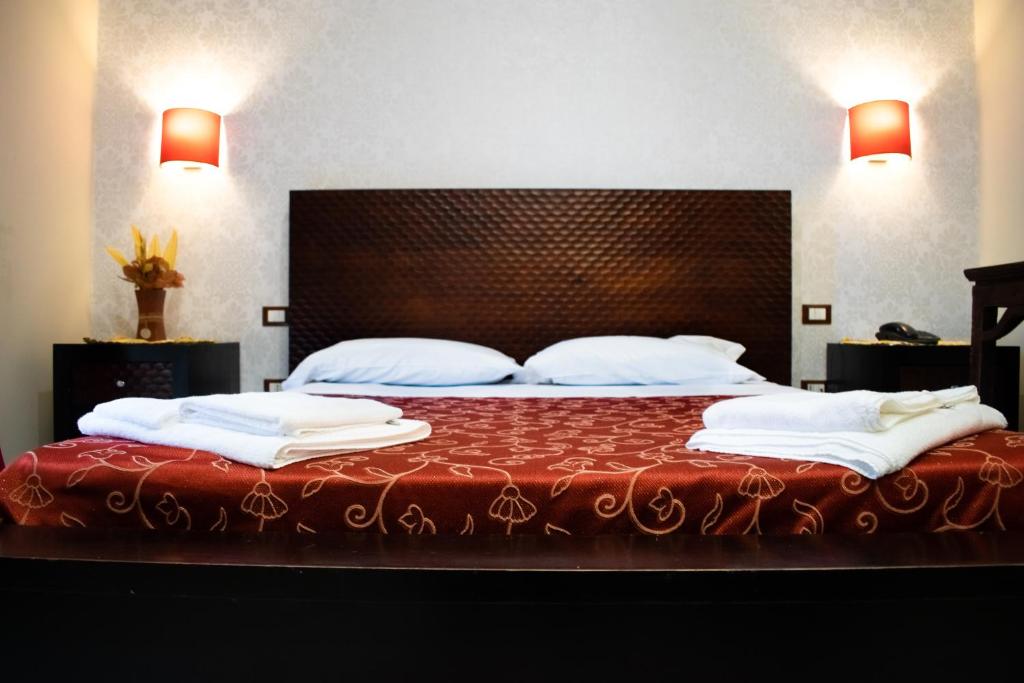 Postel nebo postele na pokoji v ubytování B&B Muro Torto Lucera