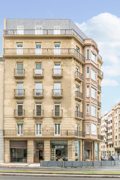 Budova, kde se apartmán nachází