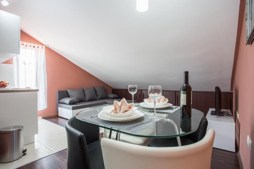 Nápoje v ubytování Apartments TB