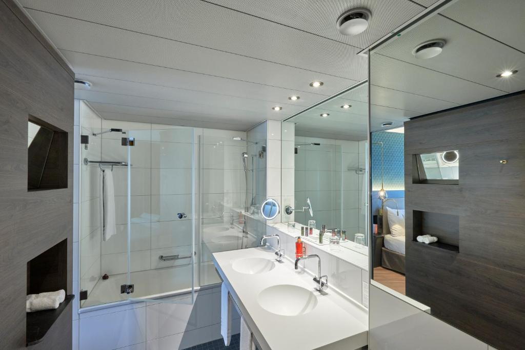 Koupelna v ubytování Boutique Hotel Seefeld