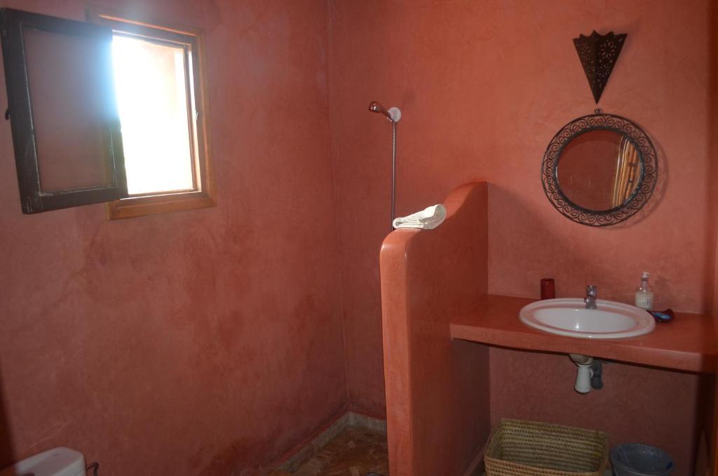 Koupelna v ubytování Casa Naima