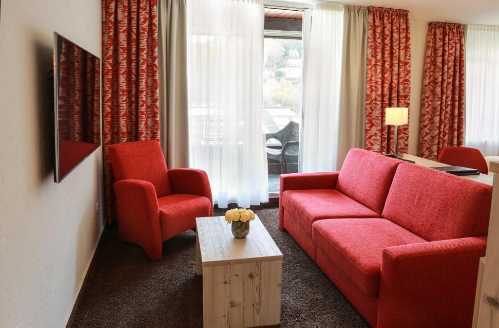 Posezení v ubytování Rüters Parkhotel