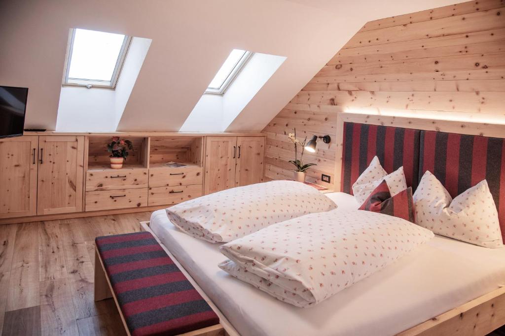 Posteľ alebo postele v izbe v ubytovaní Penthouse Chalet Pichlerhof