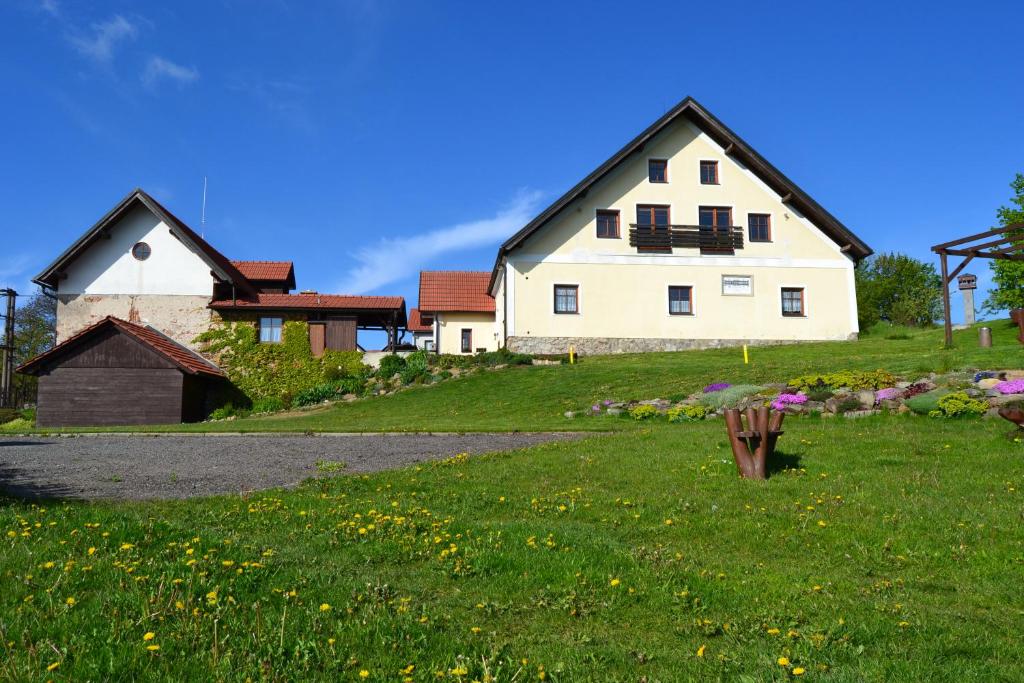 Zahrada ubytování Ubytování na Hájence