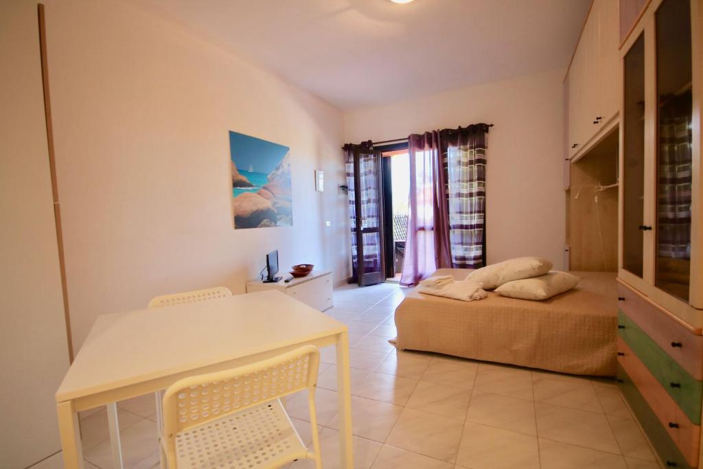 Uma área de estar em Summer Residence Bunte