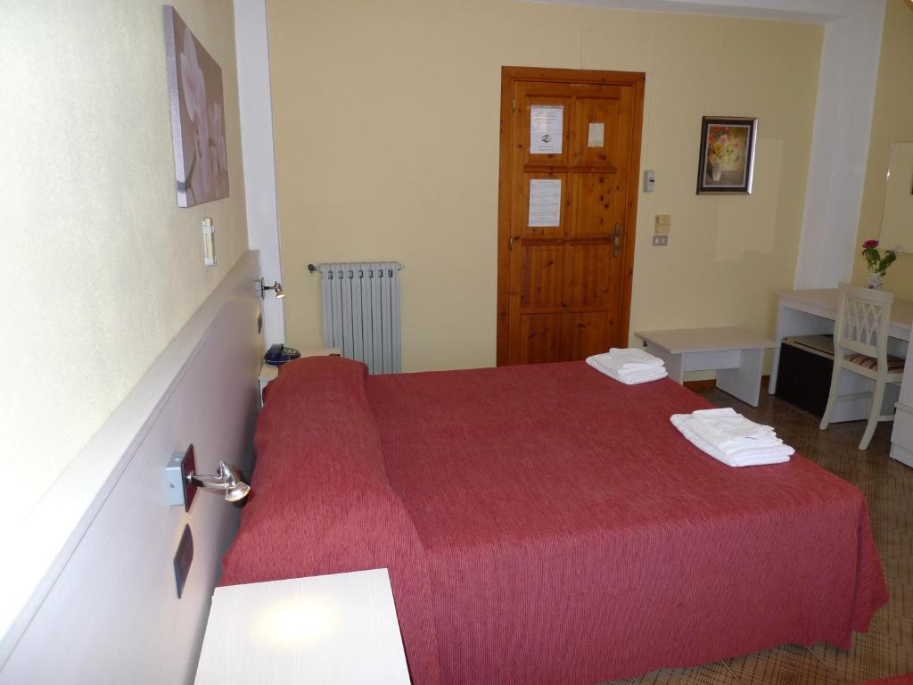 Postel nebo postele na pokoji v ubytování Hotel Alexander