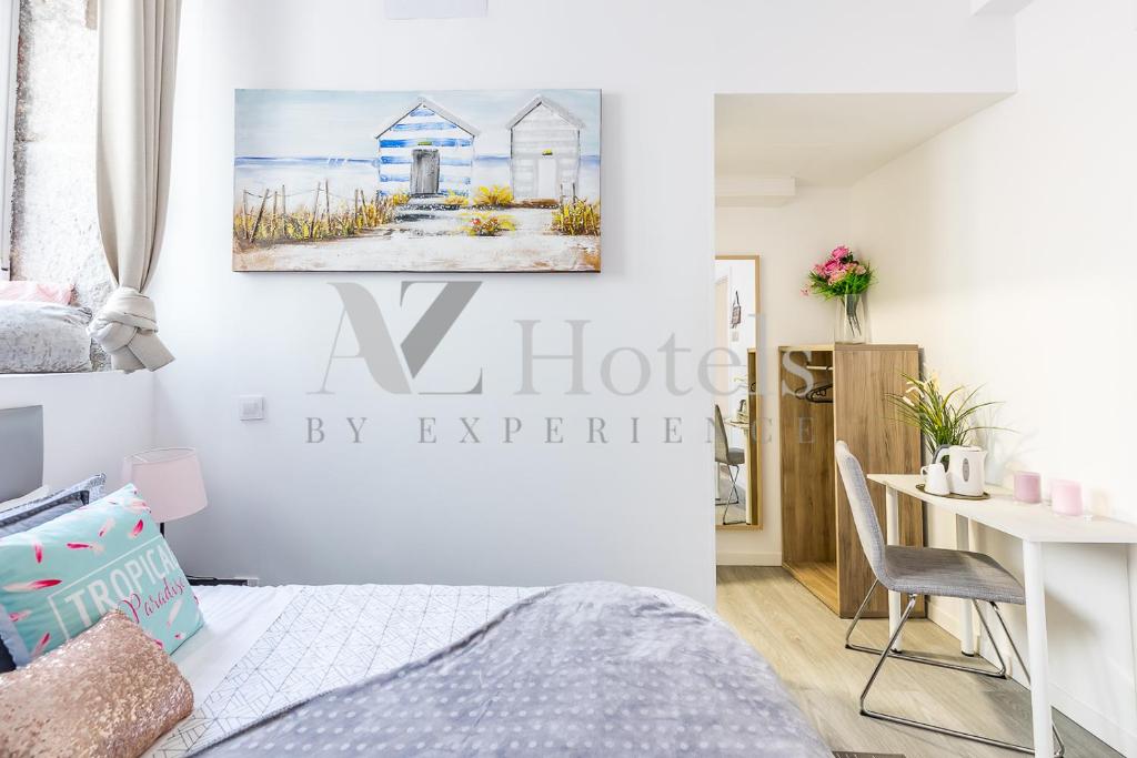 Postel nebo postele na pokoji v ubytování AYZ Juan de Mena - Auto check-in property