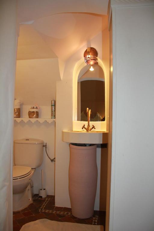 Koupelna v ubytování Riad Villa Harmonie