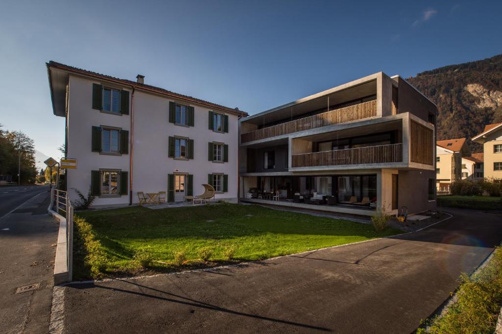 Nespecifikovaný výhled na hory nebo výhled na hory při pohledu z apartmánu