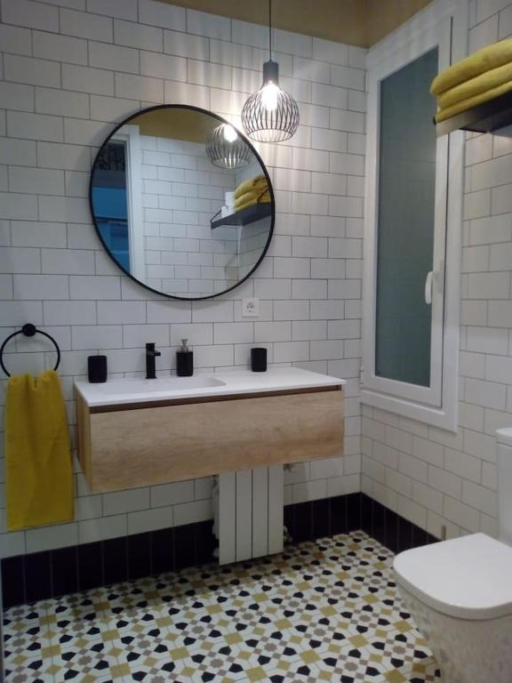 Kúpeľňa v ubytovaní Apartamento Donostia Chic