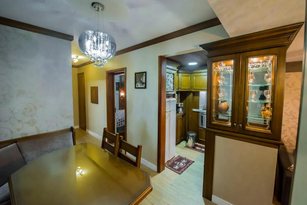 Kuchyň nebo kuchyňský kout v ubytování Flat no Hotel Wish Serrano Resort