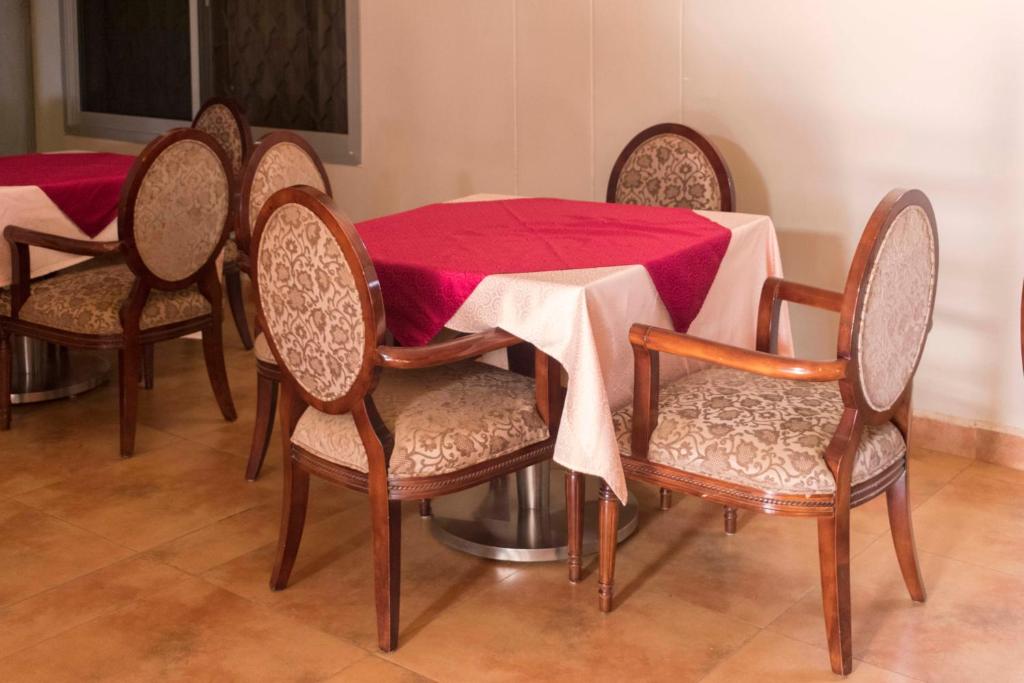 Posezení v ubytování Easy View Hotel Mbarara