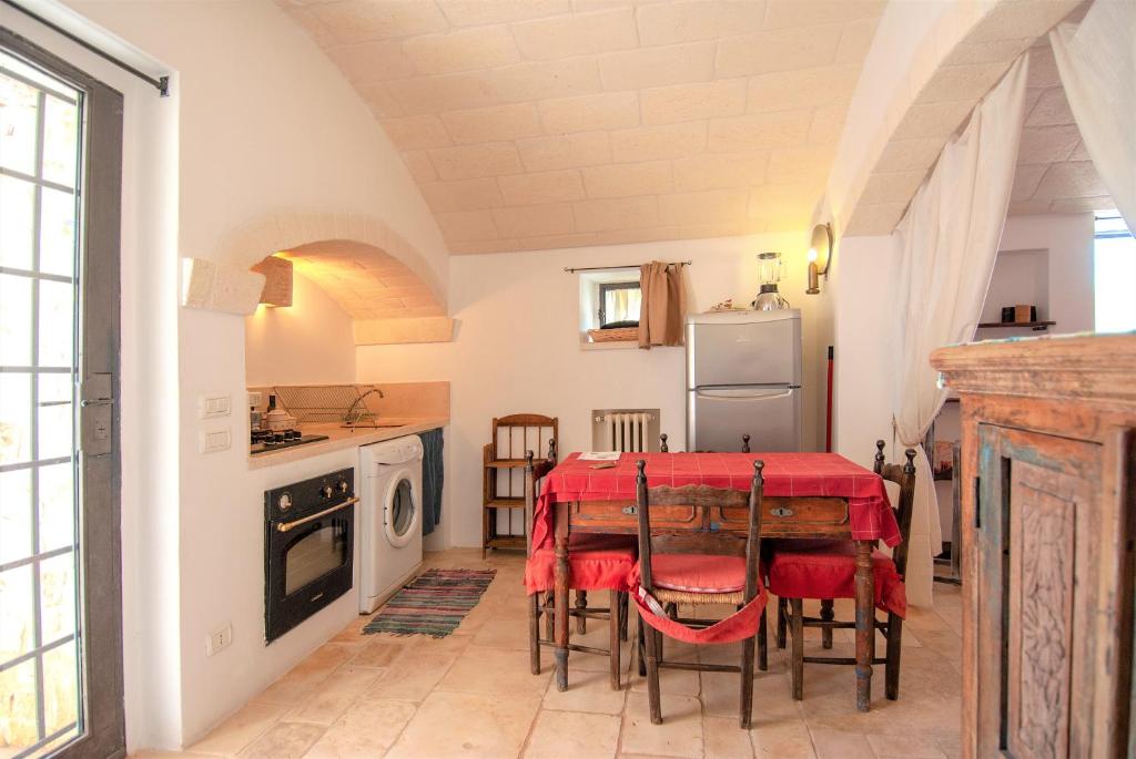 Kuchyň nebo kuchyňský kout v ubytování Casa Vacanze Riposo Del Vento