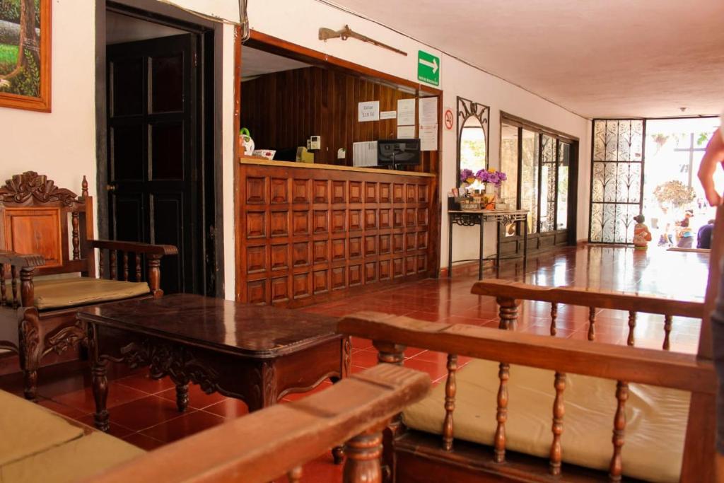 Posezení v ubytování Hotel San Clemente