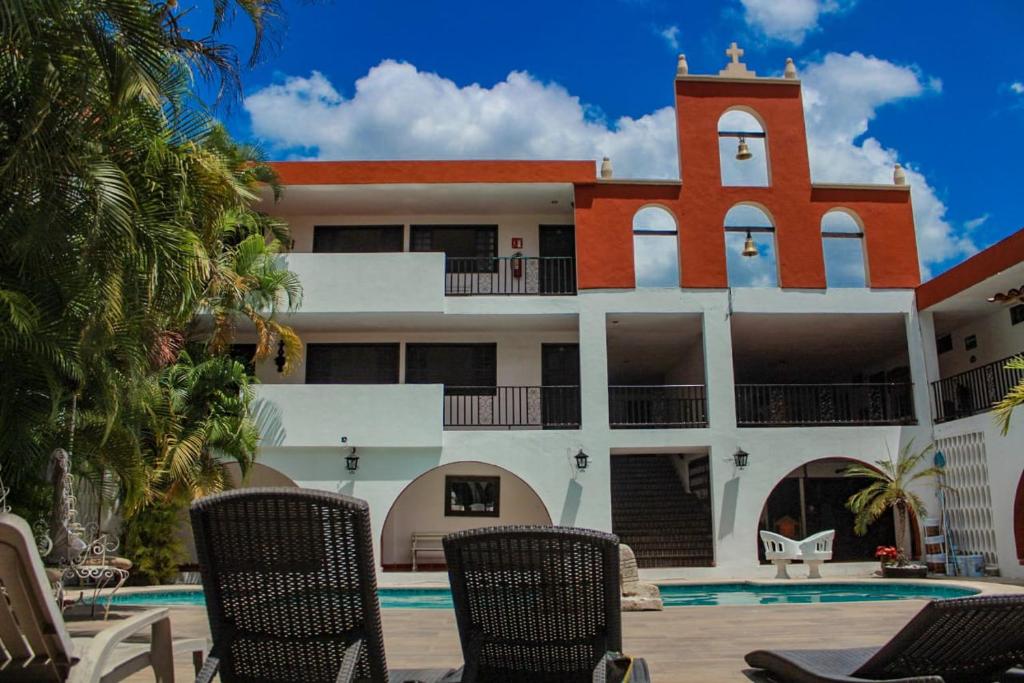Bazén v ubytování Hotel San Clemente nebo v jeho okolí