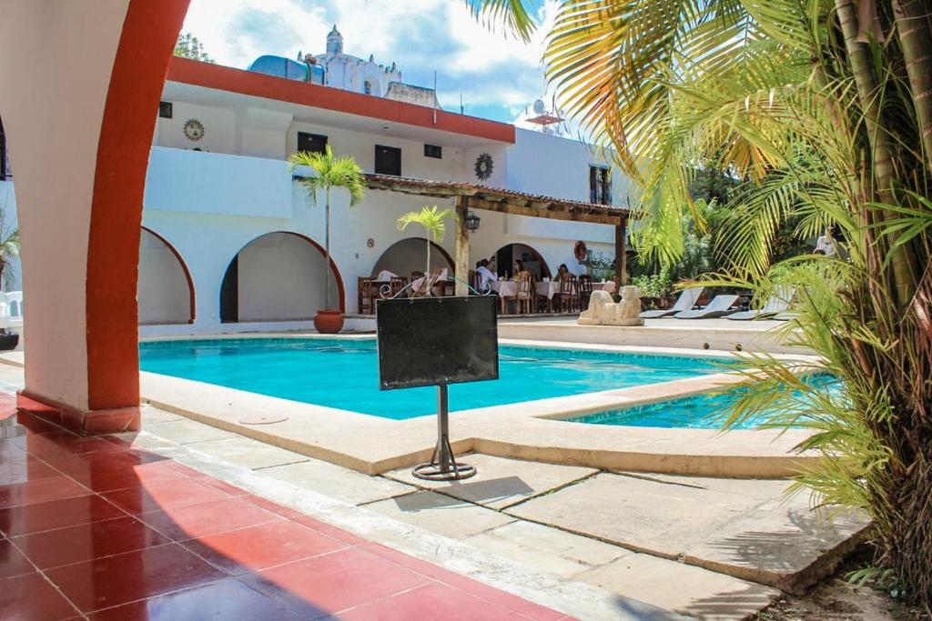 Bazén v ubytování Hotel San Clemente nebo v jeho okolí
