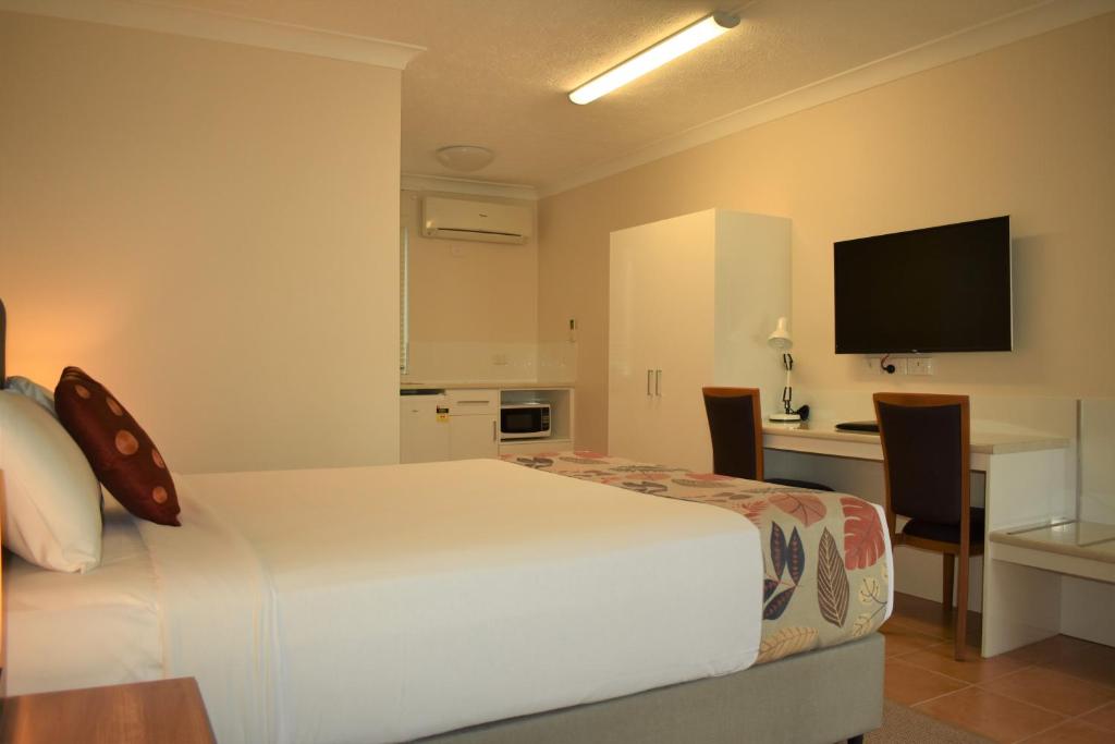 Postel nebo postele na pokoji v ubytování Best Western Parkside Motor Inn