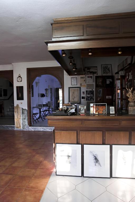 Η κουζίνα ή μικρή κουζίνα στο Art Hotel Panorama