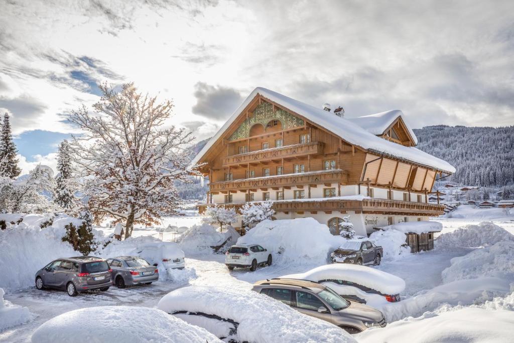 Hotel Garni Sonnhof v zimě