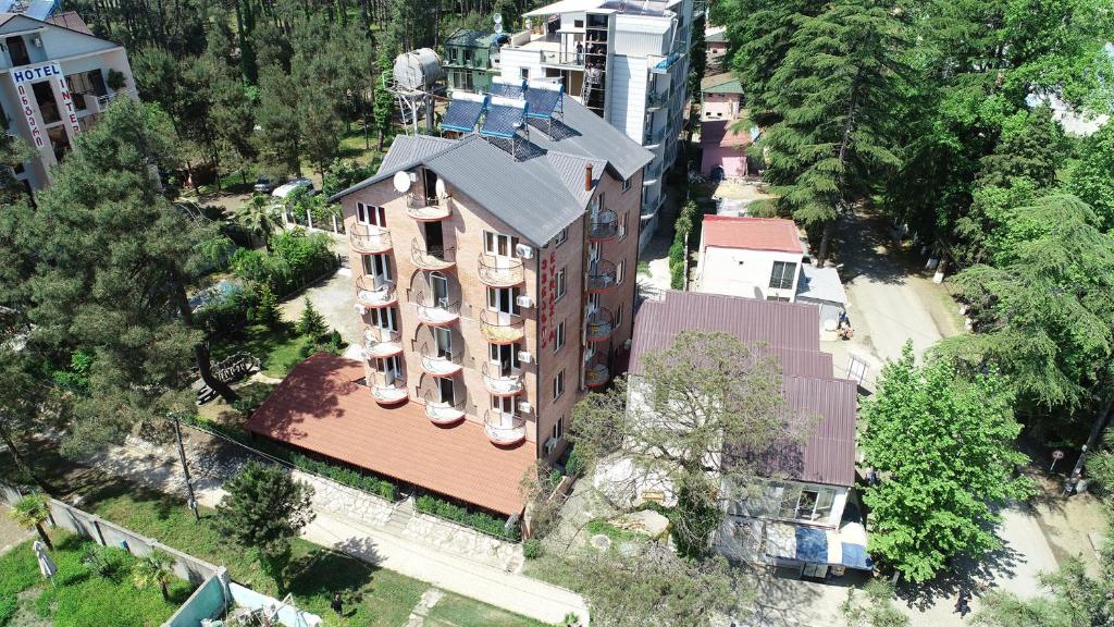 Budova, kde se hotel nachází