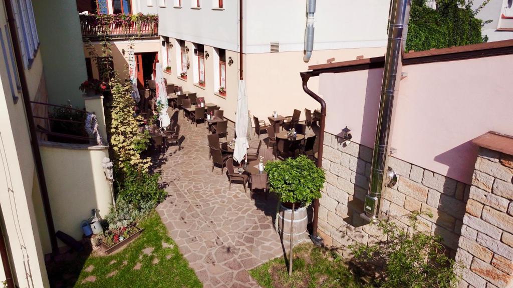 Budova, kde se hotel nachází
