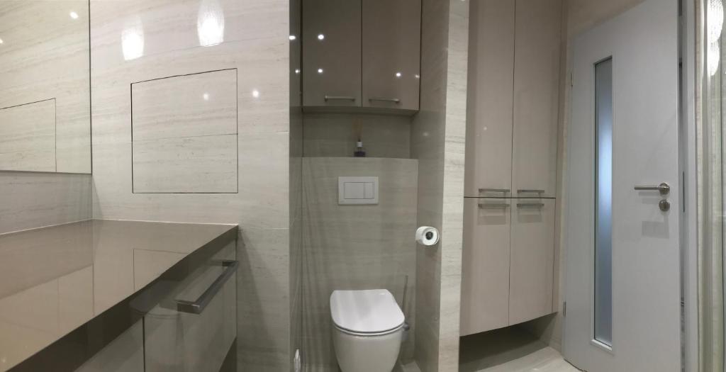 Koupelna v ubytování apartmán Poděbradka