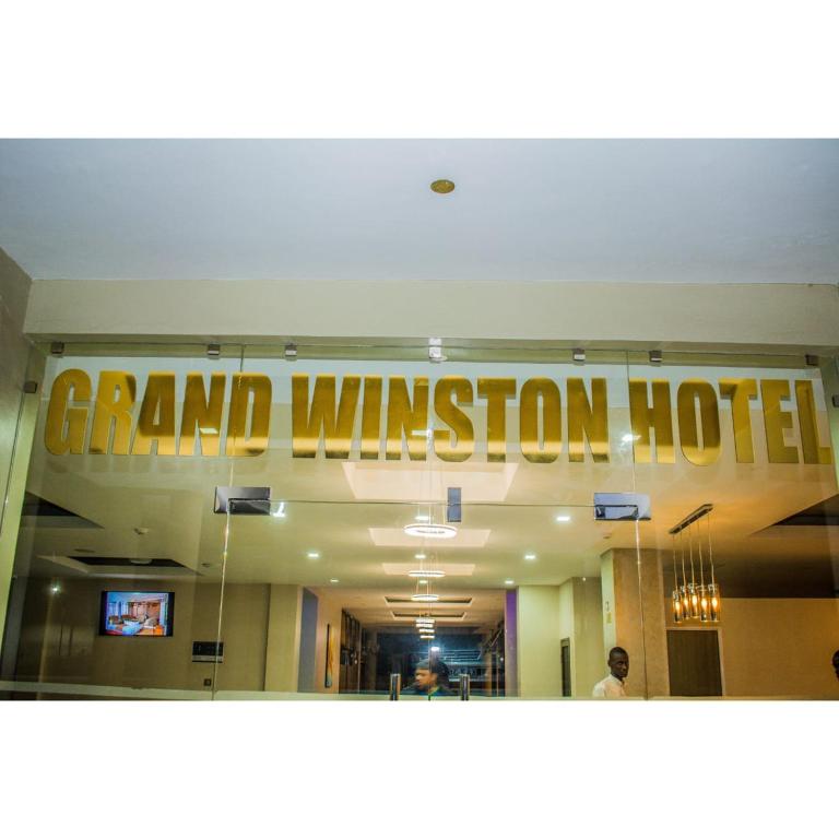 Certifikát, hodnocení, plakát nebo jiný dokument vystavený v ubytování Grand Winston Hotel