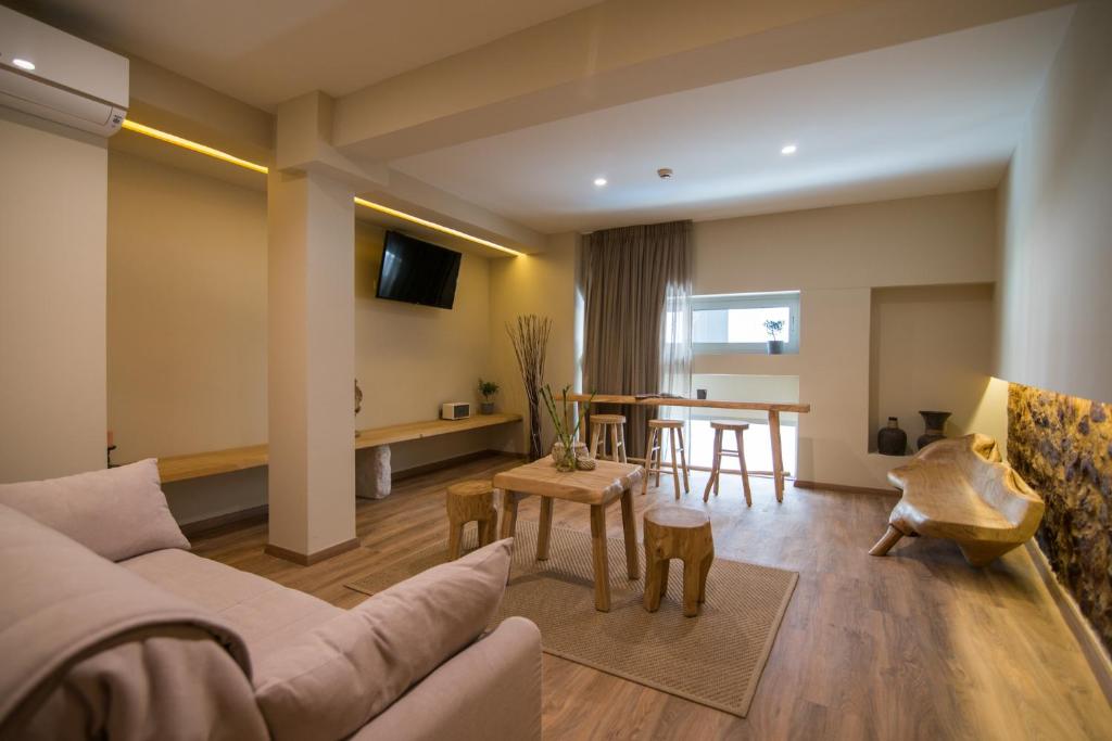 Posezení v ubytování Ederlezi Boutique Hotel