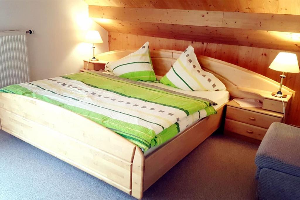 Postel nebo postele na pokoji v ubytování Guesthouse Schoba Typ D