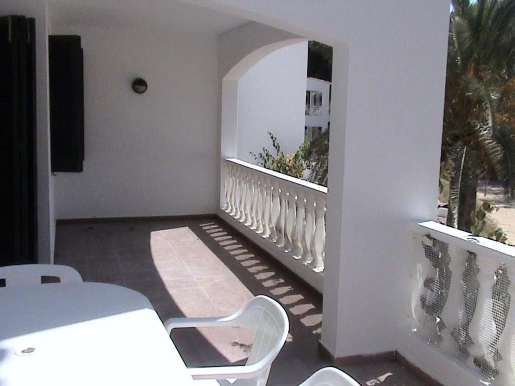 Balkón nebo terasa v ubytování Apartamentos Jardin Playa