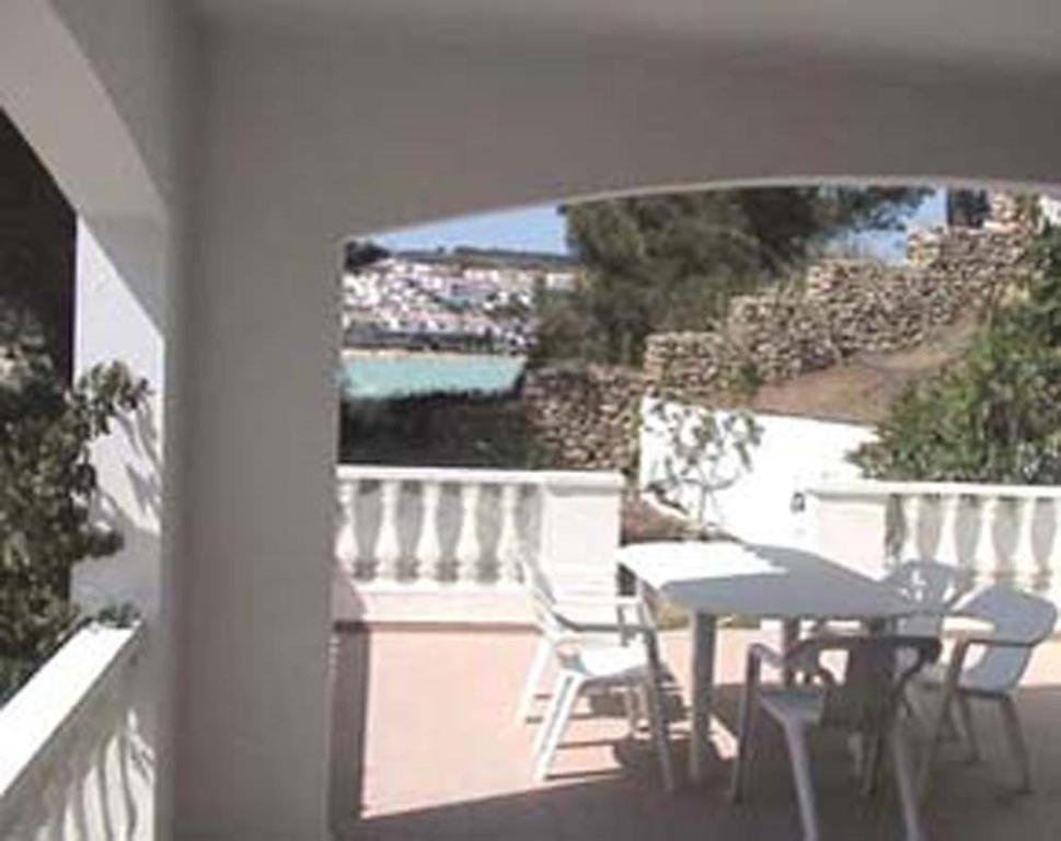 Balkón nebo terasa v ubytování Apartamentos Jardin Playa