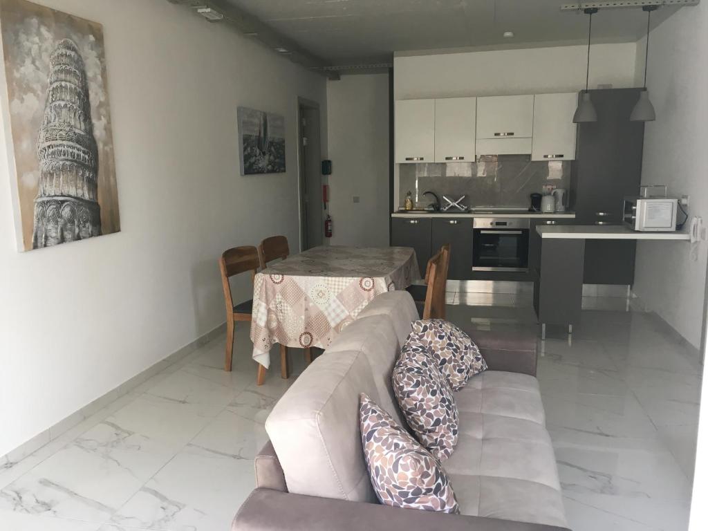 Kuchyň nebo kuchyňský kout v ubytování Seaside Room