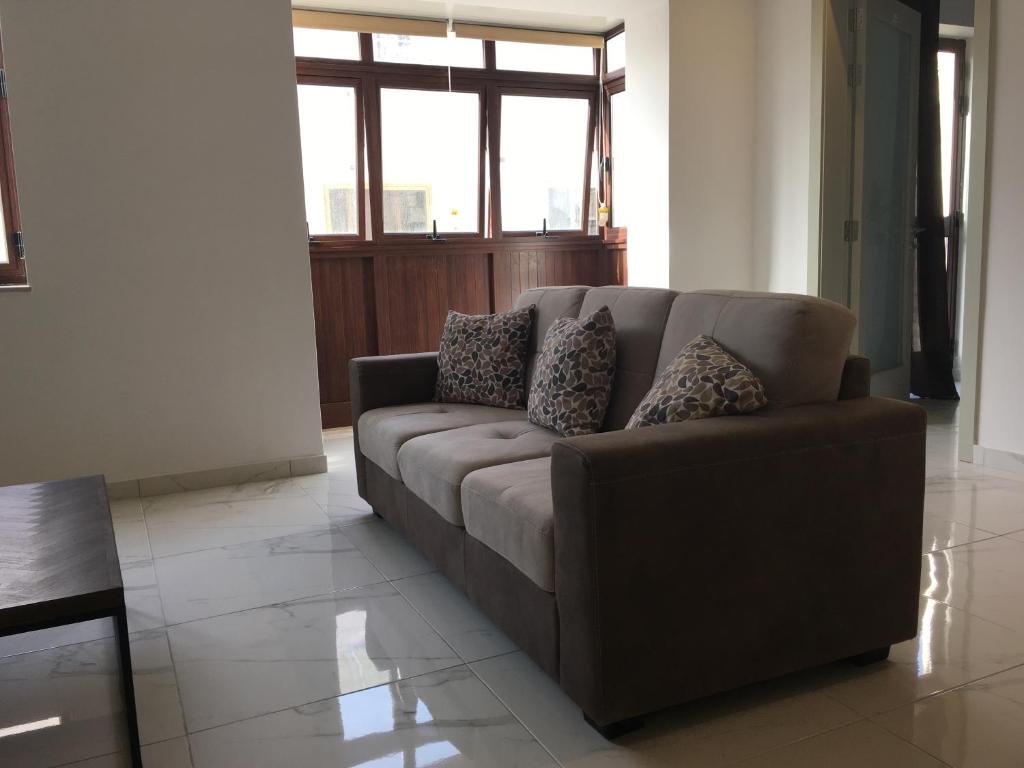 Posezení v ubytování Seaside Room