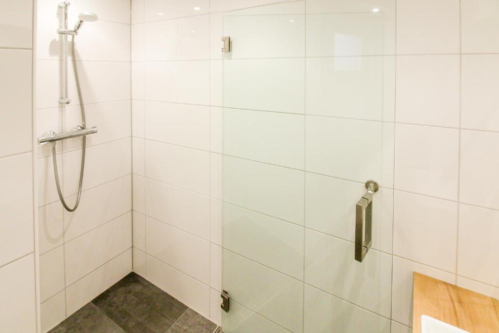Koupelna v ubytování B&B TxL