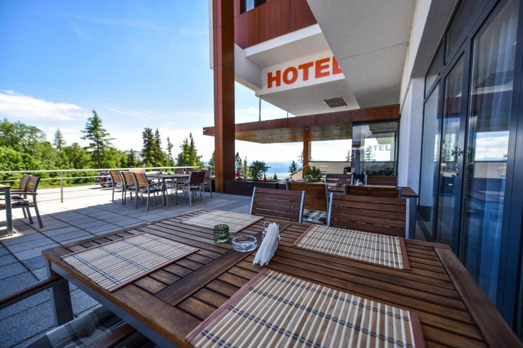 Balkón nebo terasa v ubytování Hotel Panorama Resort